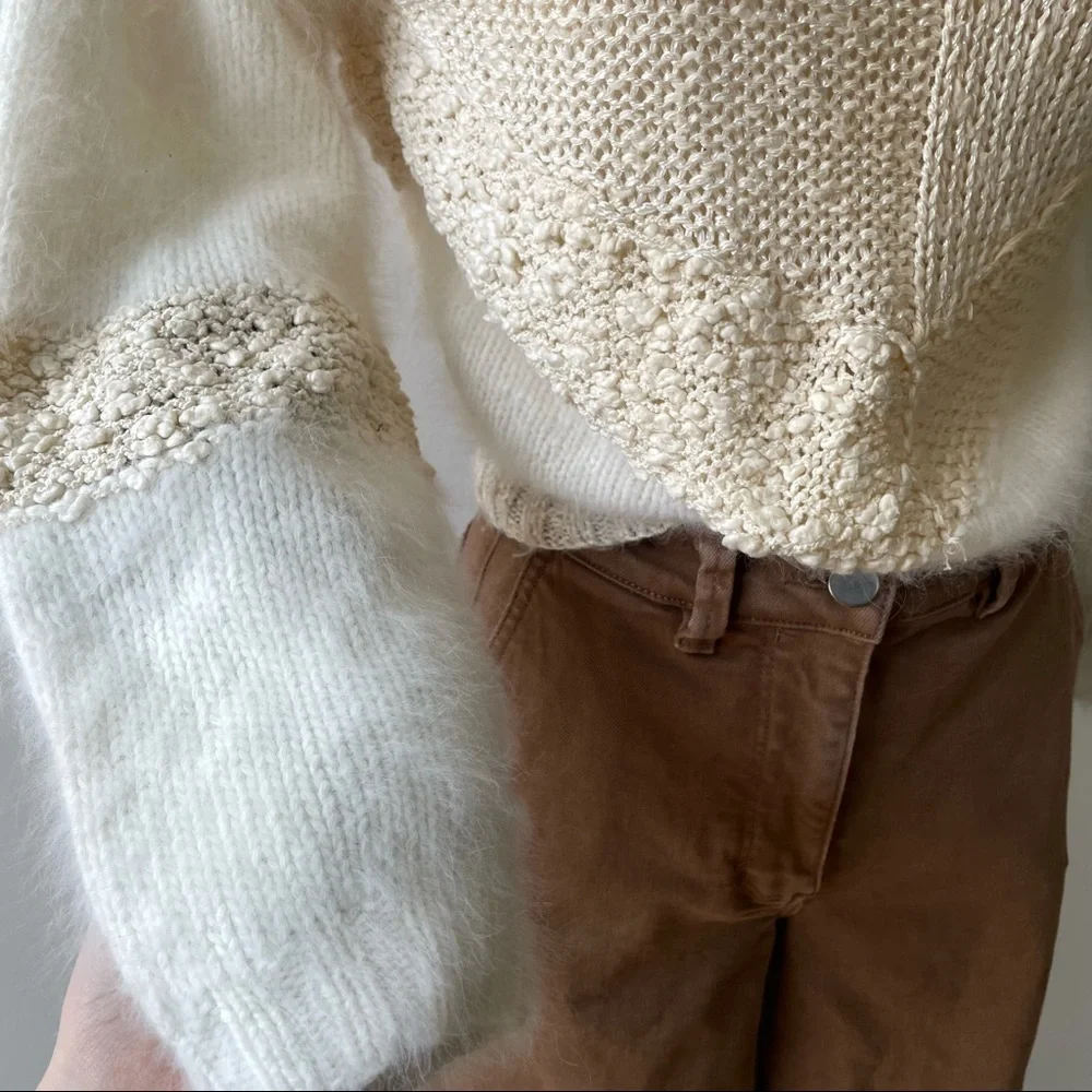 Christian Dior Separates Vintage Mohair Blend Knit Sweater - Picture 4 of 9